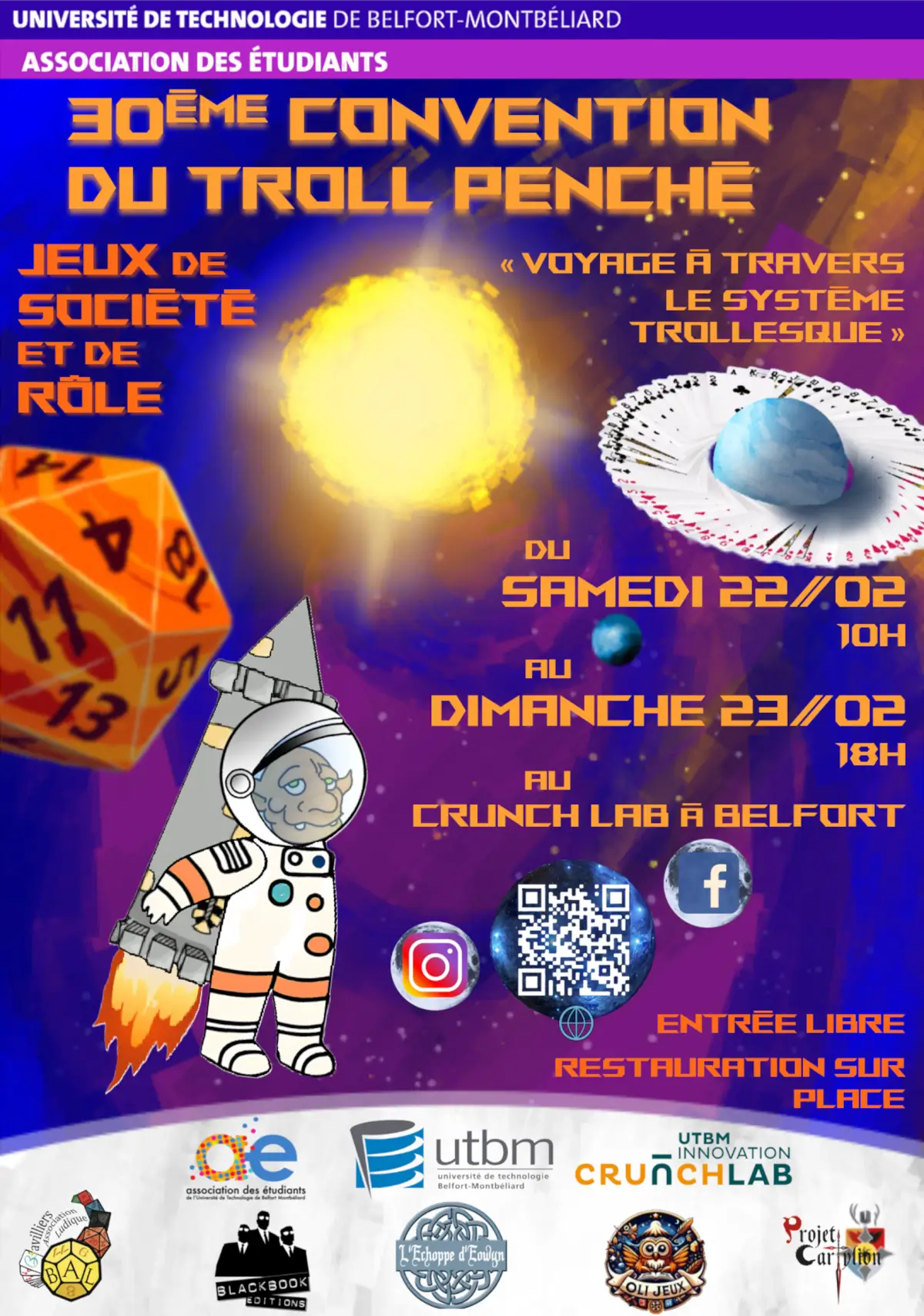 Official poster Convention du Troll Penché 2025