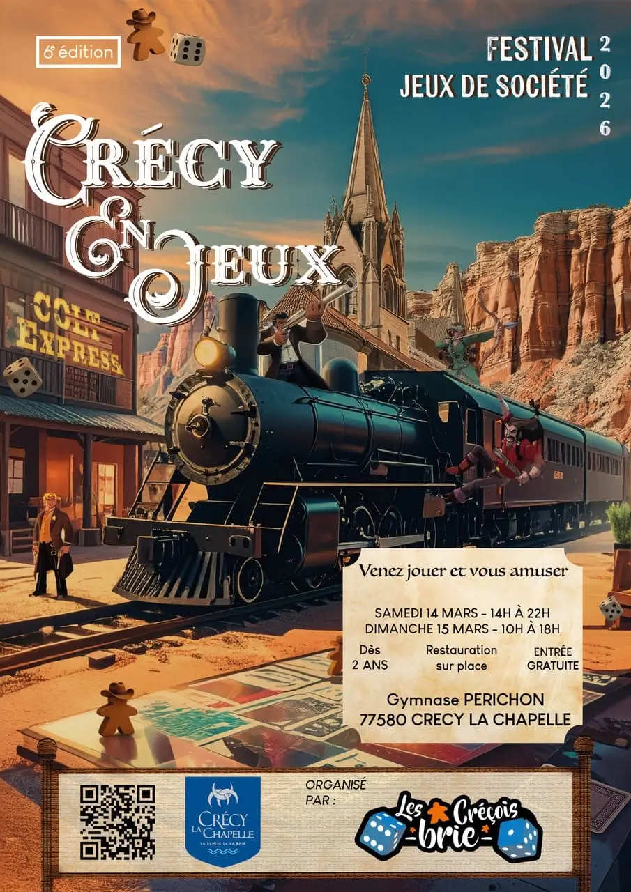 Official poster Crécy en Jeux 2026