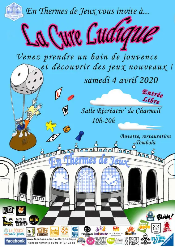 Affiche officielle La Cure Ludique 2020