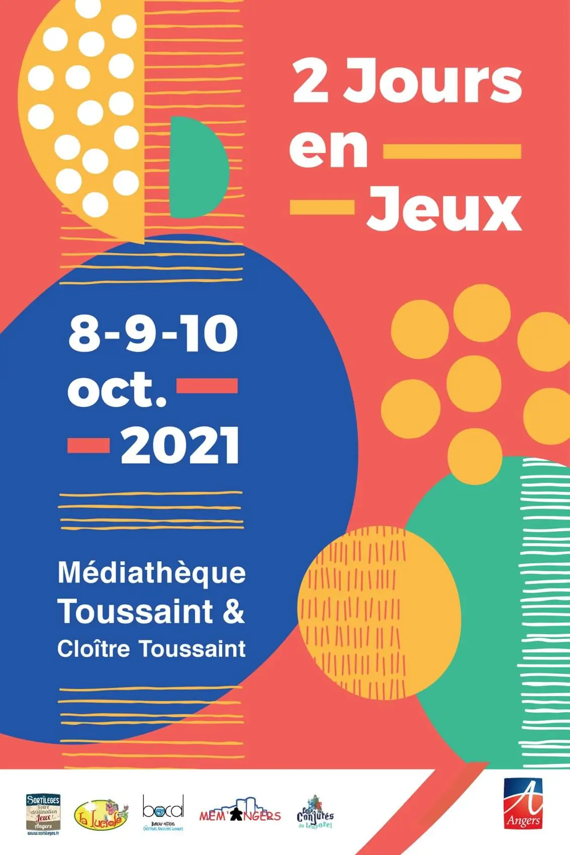 Affiche officielle 2 jours en jeux 2021