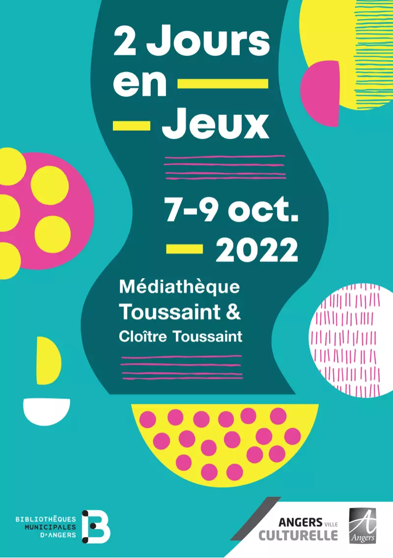 Affiche officielle 2 jours en jeux 2022
