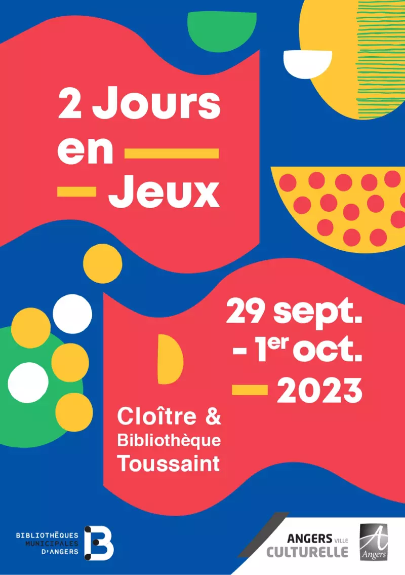 Affiche officielle 2 jours en jeux 2023