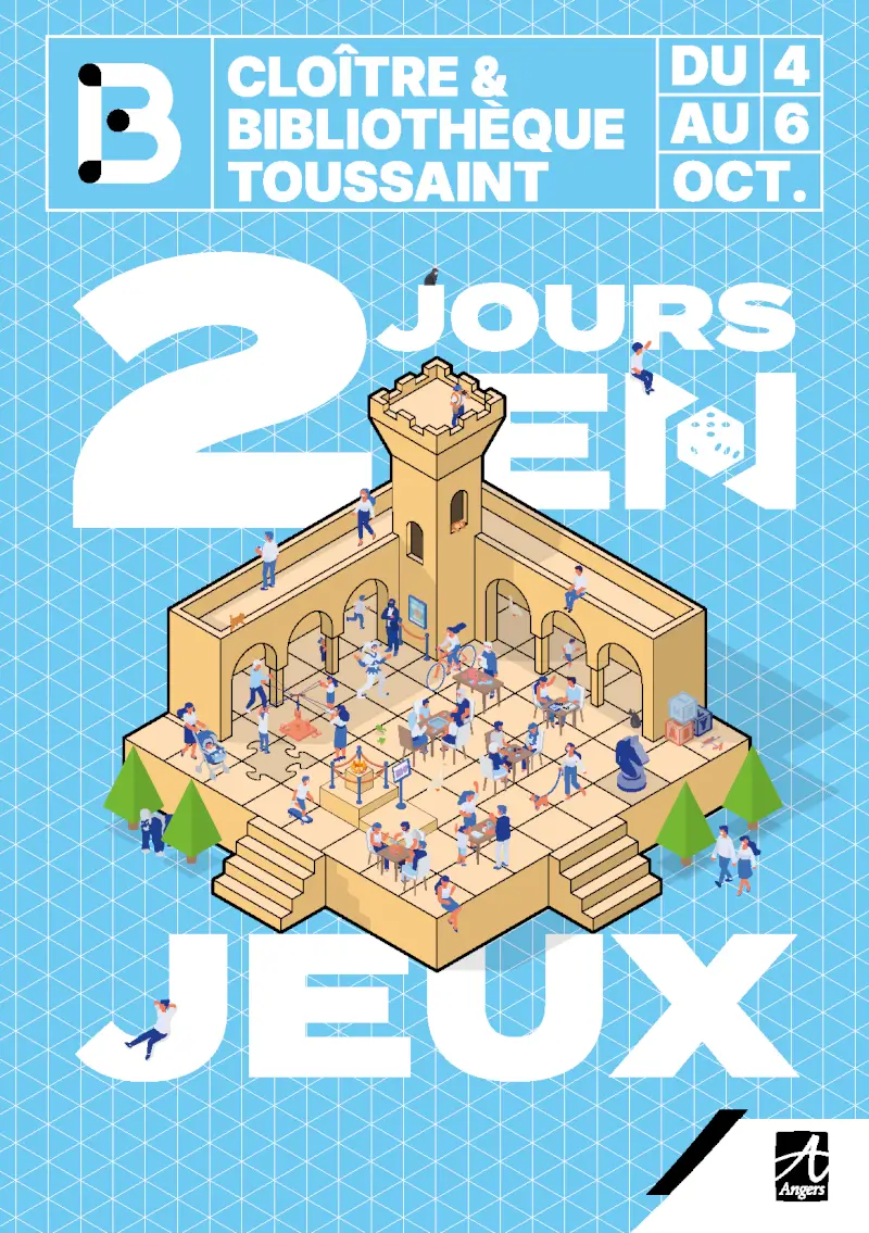 Affiche officielle 2 jours en jeux 2024