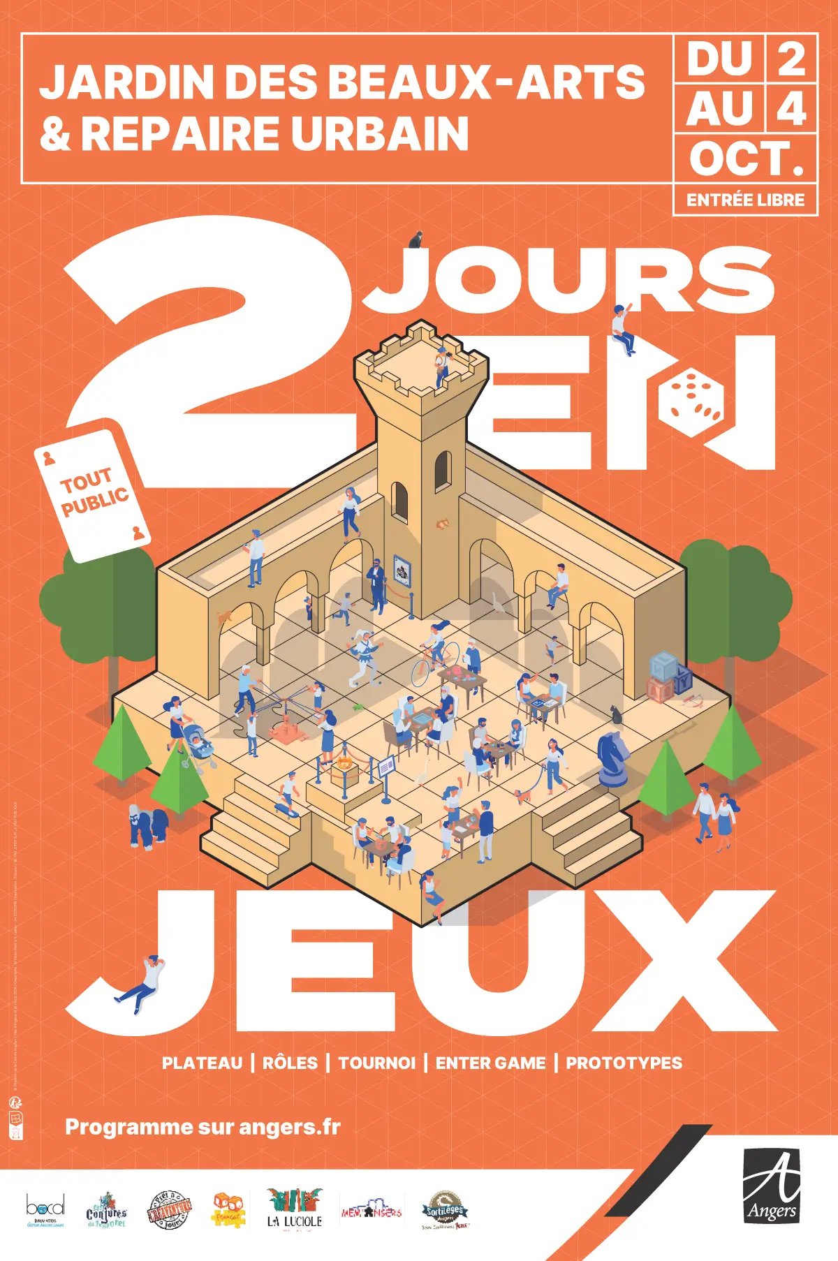 Affiche officielle 2 jours en jeux 2026