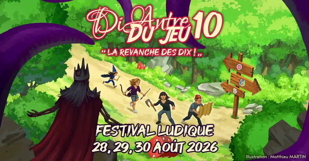 Affiche officielle DiAntre ! Du jeu ! 2026