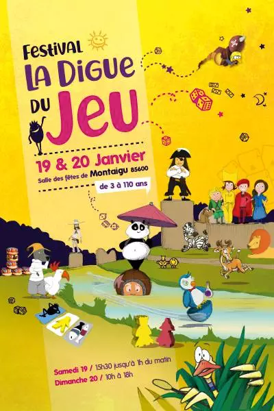 Affiche officielle La digue du jeu 2019