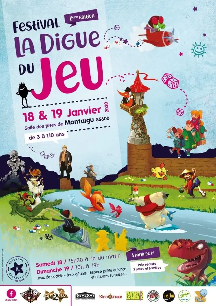 Affiche officielle La digue du jeu 2020