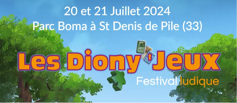 Affiche officielle Les Diony'Jeux 2025 2024