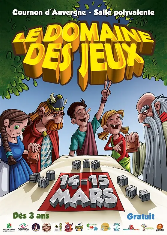 Official poster Le domaine des jeux 2020