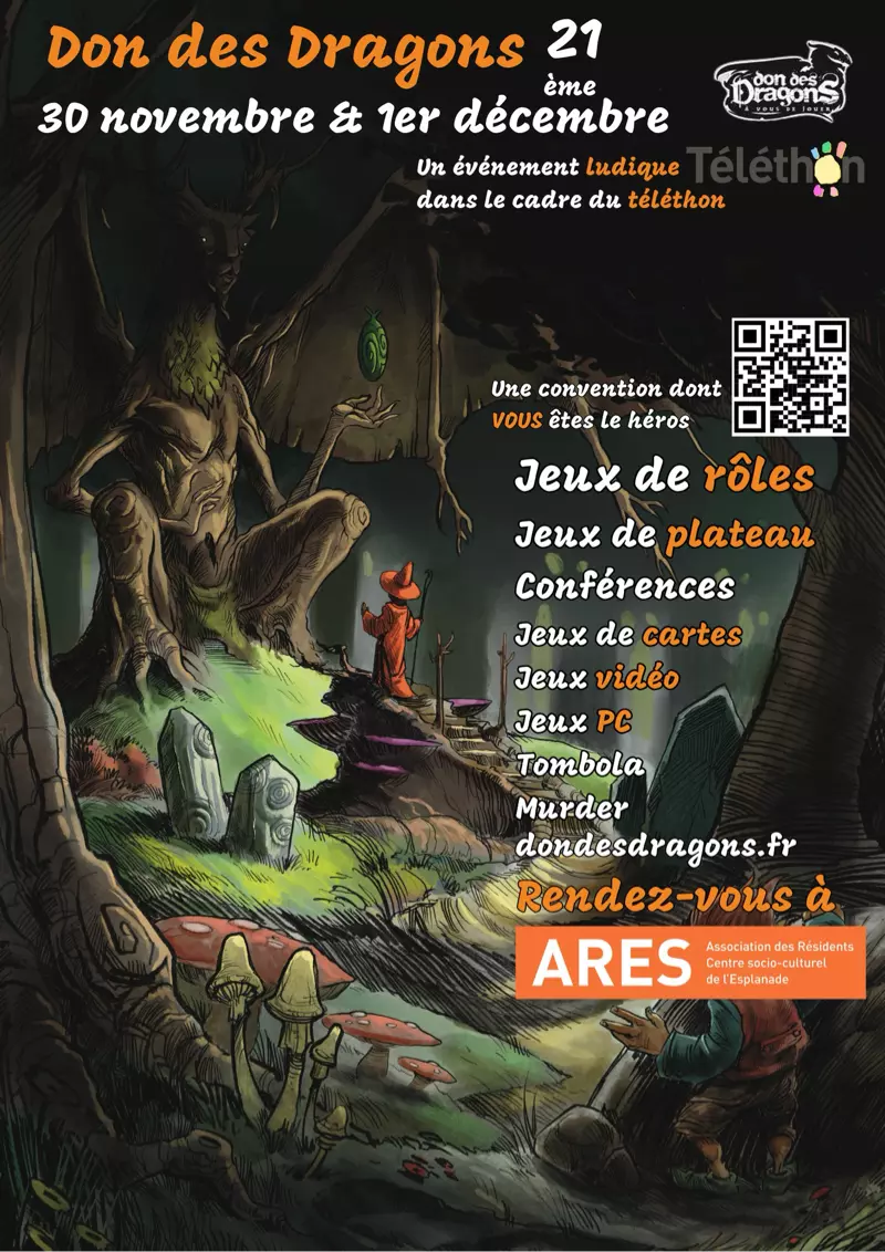 Affiche officielle Don des Dragons 2024