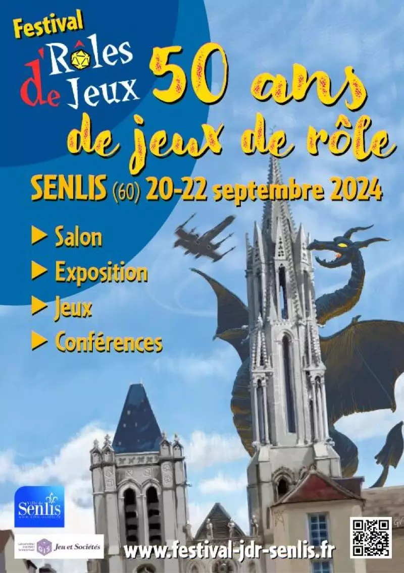 Official poster d'Rôles de Jeux 2024