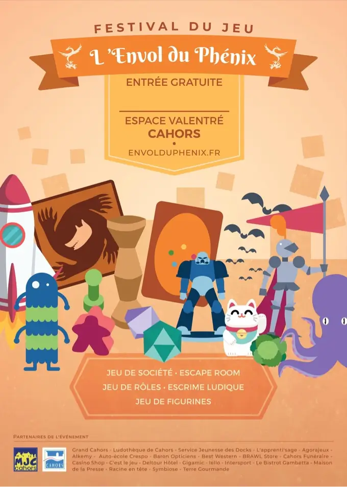 Affiche officielle L'envol du Phénix 2022