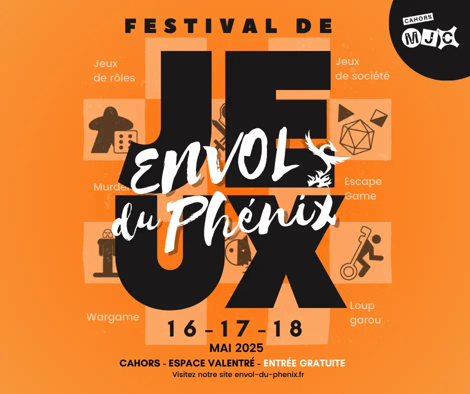 Affiche officielle L'envol du Phénix 2025