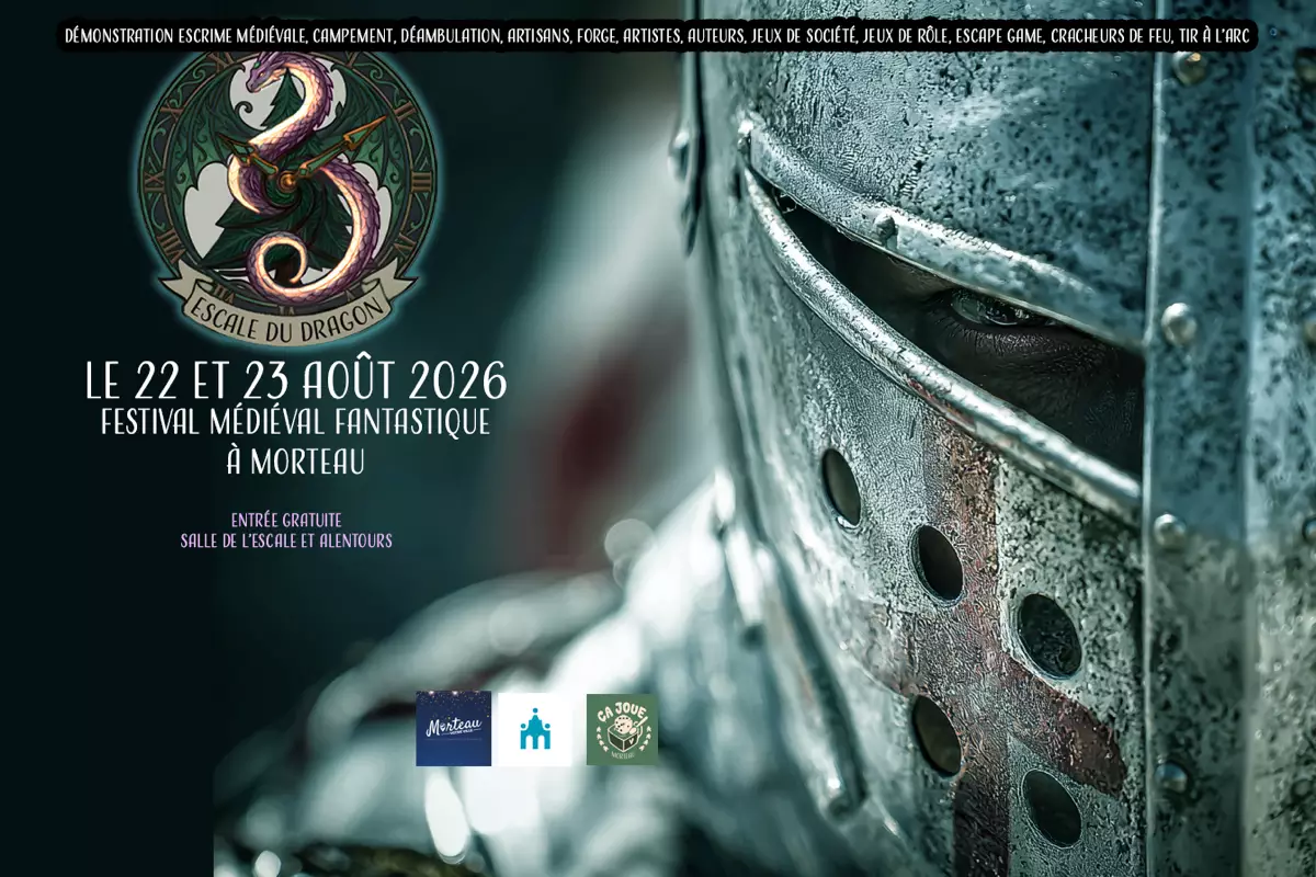 Affiche officielle Escale du Dragon 2026