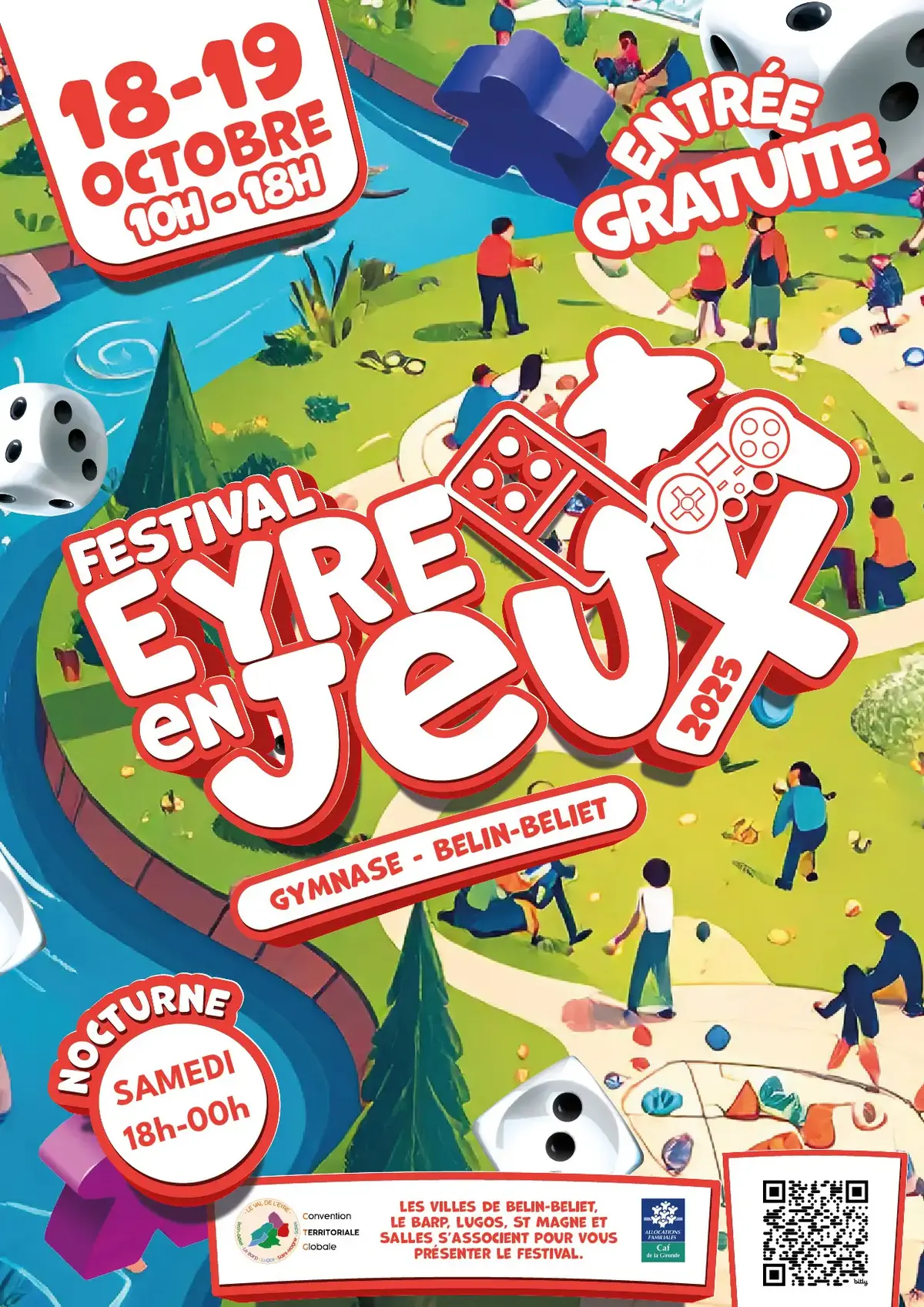 Affiche officielle Eyre en Jeux 2025