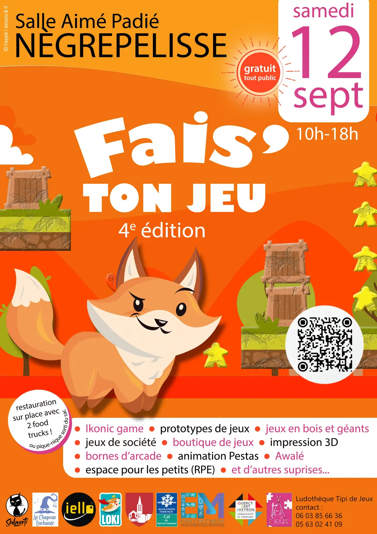 Affiche officielle Fais'ton Jeu ! 2026