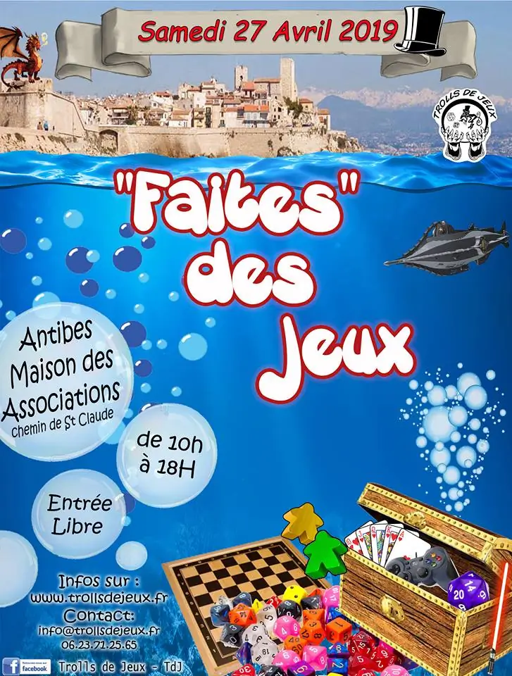 Affiche officielle Faites des jeux 2019