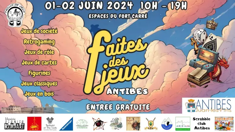 Official poster Faites des jeux 2024