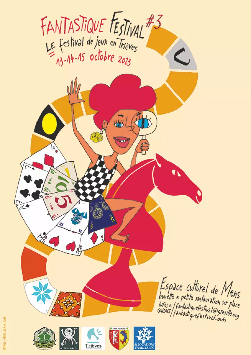 Affiche officielle Fantastique festival 2023