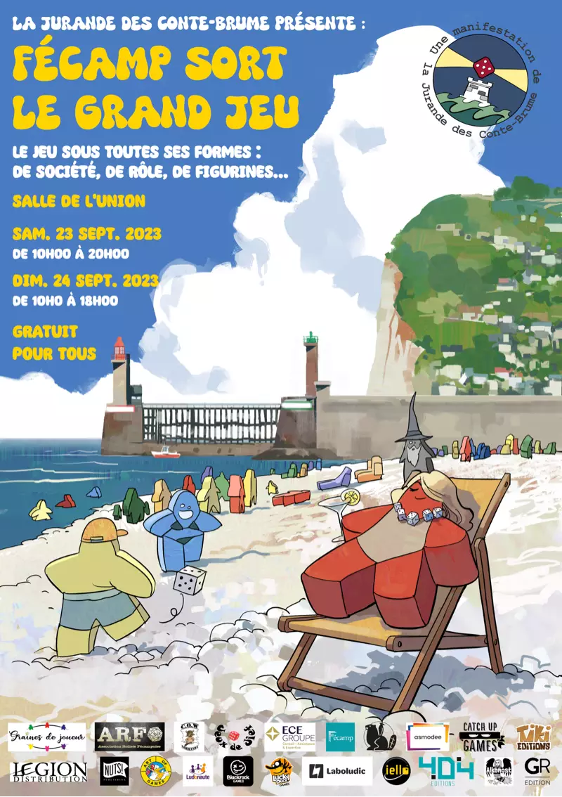 Official poster Fécamp sort le grand jeu 2023