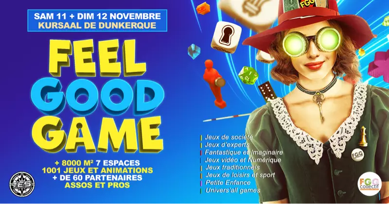 Official poster Feel Good Game 2023