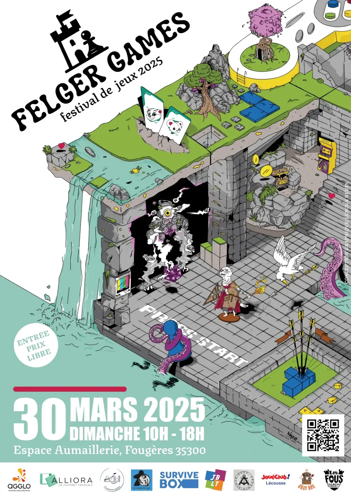 Affiche officielle Felger Games 2025