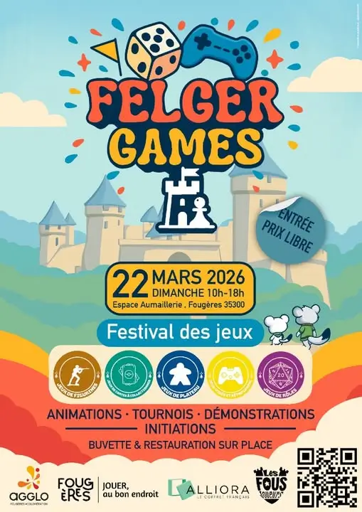Affiche officielle Felger Games 2026
