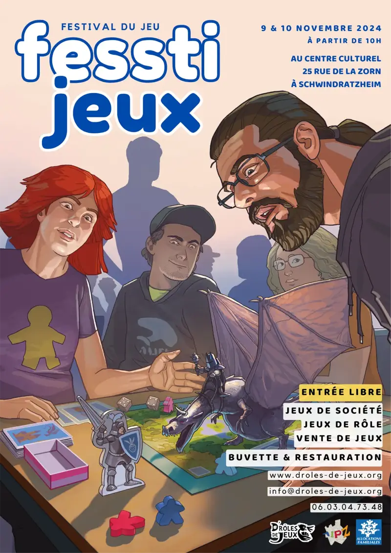 Affiche officielle Fessti Jeux 2024