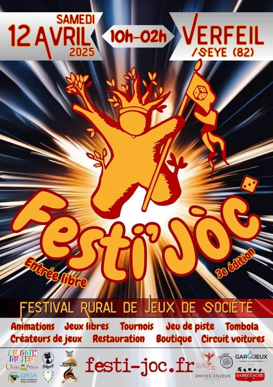 Affiche officielle Festi'Jòc 2025