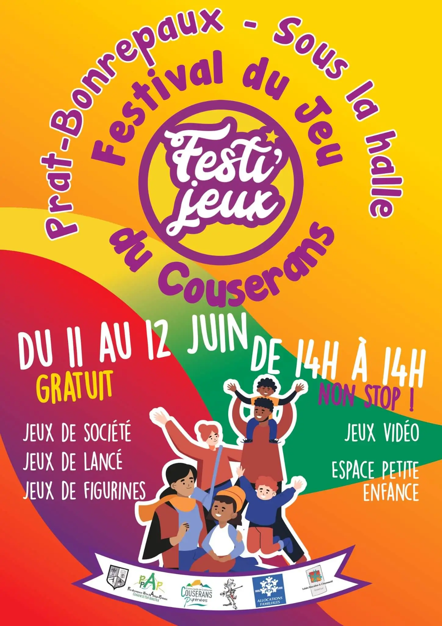 Official poster Festi'jeux 2022