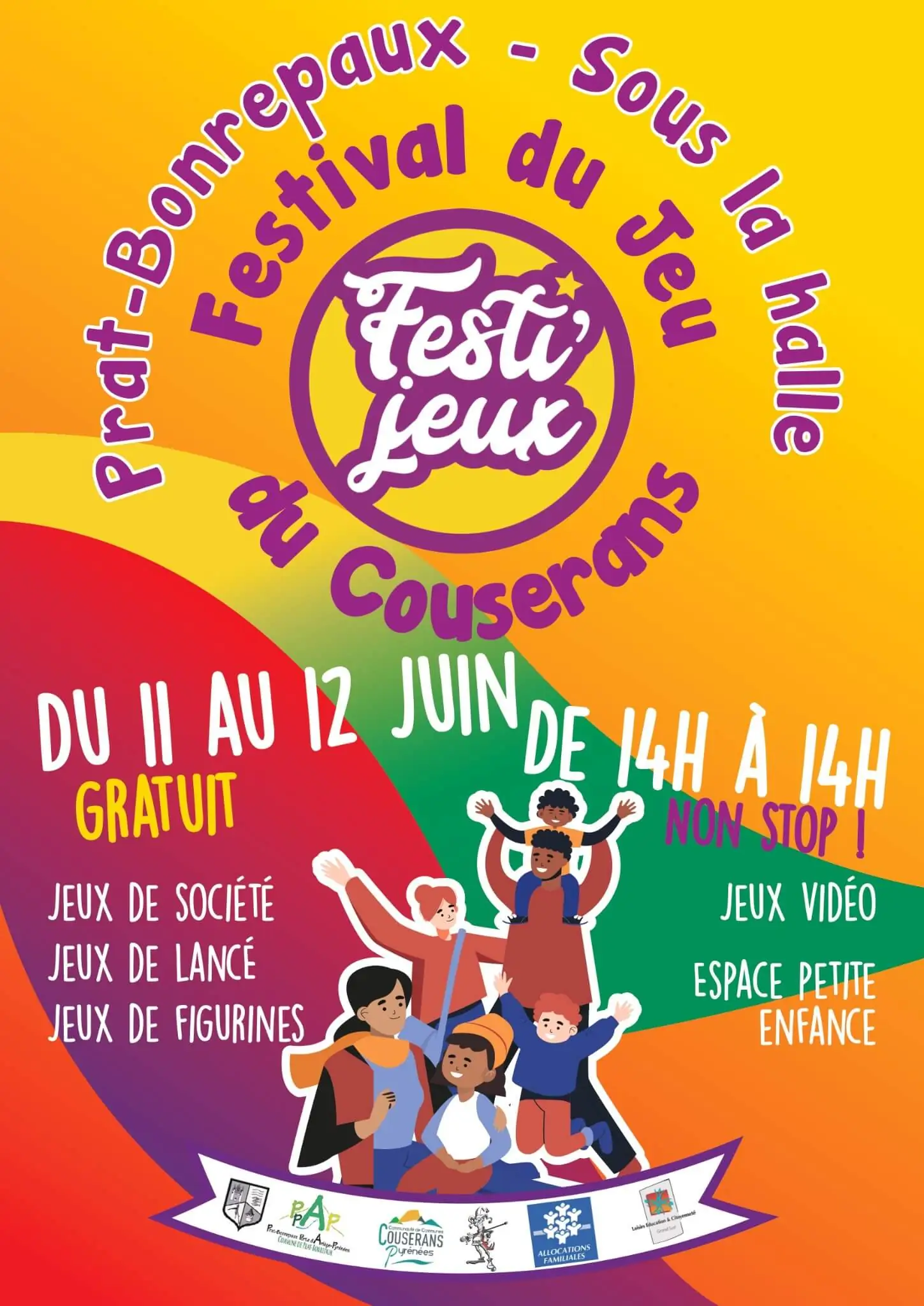 Affiche officielle Festi'jeux 2022