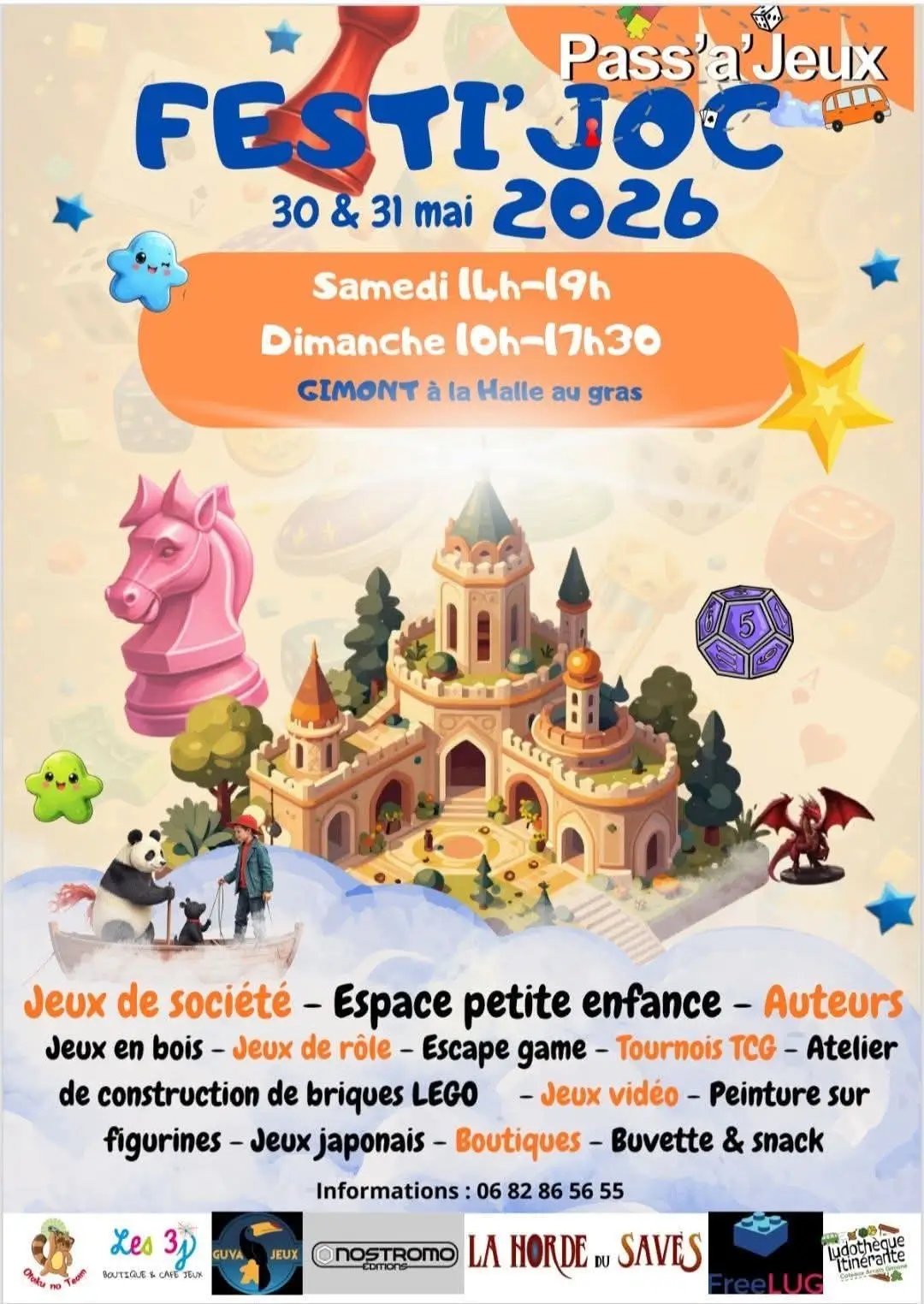 Affiche officielle Festi'Joc 2026