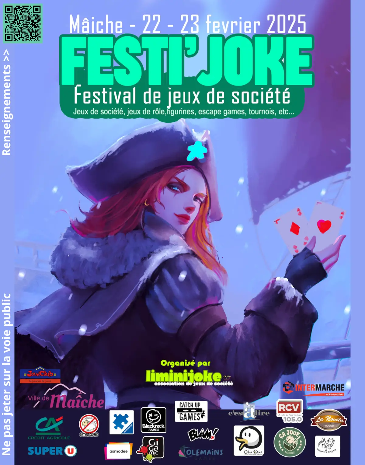 Official poster Festi'Joke 2025