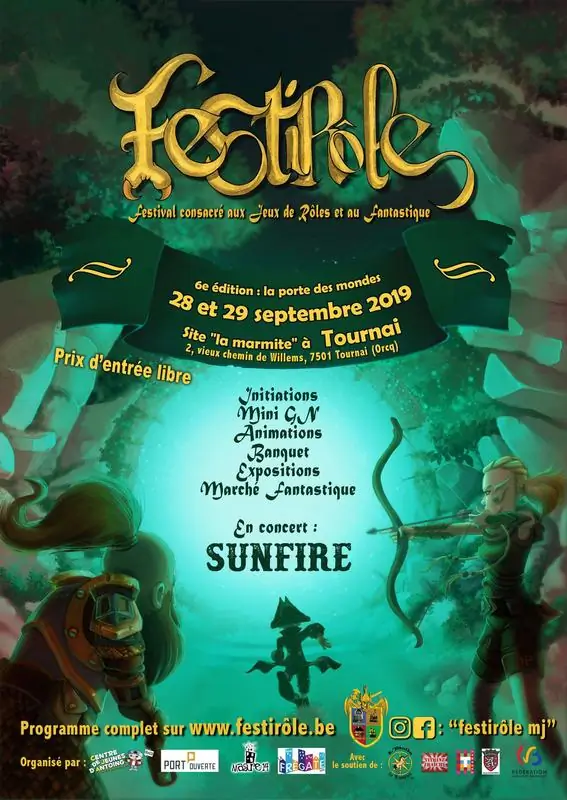 Affiche officielle Festirôle 2019