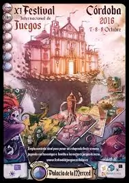 Affiche officielle Festival Internacional de juegos de Cordoba 2.0 2016