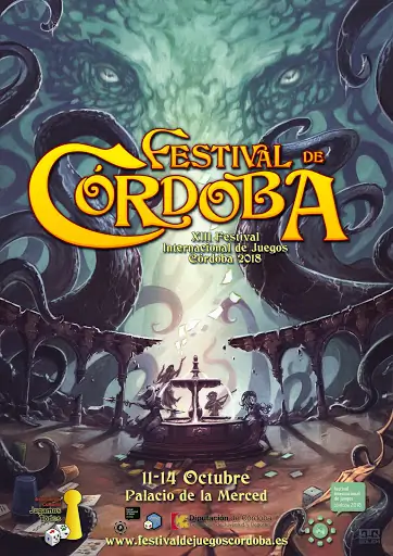 Affiche officielle Festival Internacional de juegos de Cordoba 2.0 2018