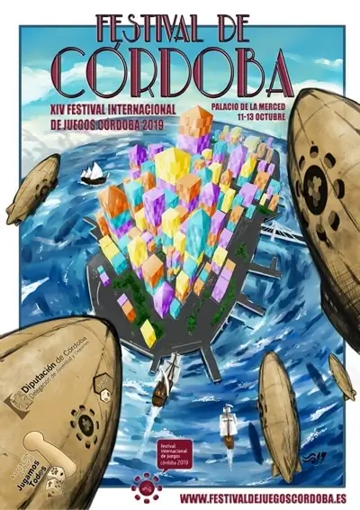 Affiche officielle Festival Internacional de juegos de Cordoba 2.0 2019