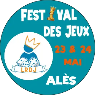 Official poster Festival des Jeux - Alès 2026