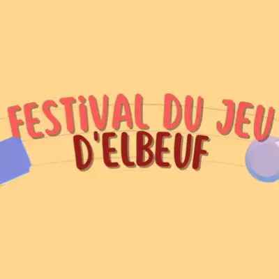 Logo Festival du jeu d'Elbeuf 2025