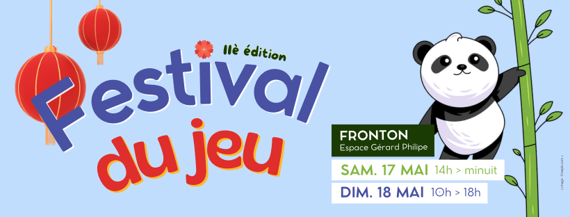 Official poster Festival du Jeu de Fronton 2025