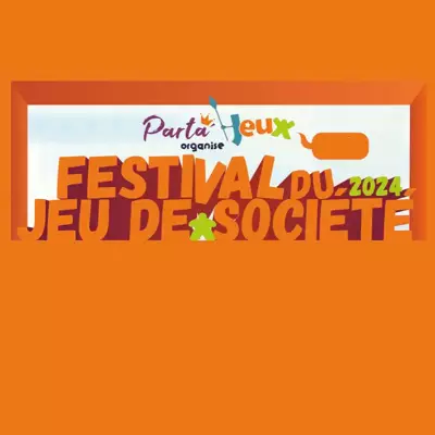Logo Festival du jeu de société de Parta'jeux 2024