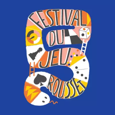 Logo Festival du jeu Ã  Rousset 2023