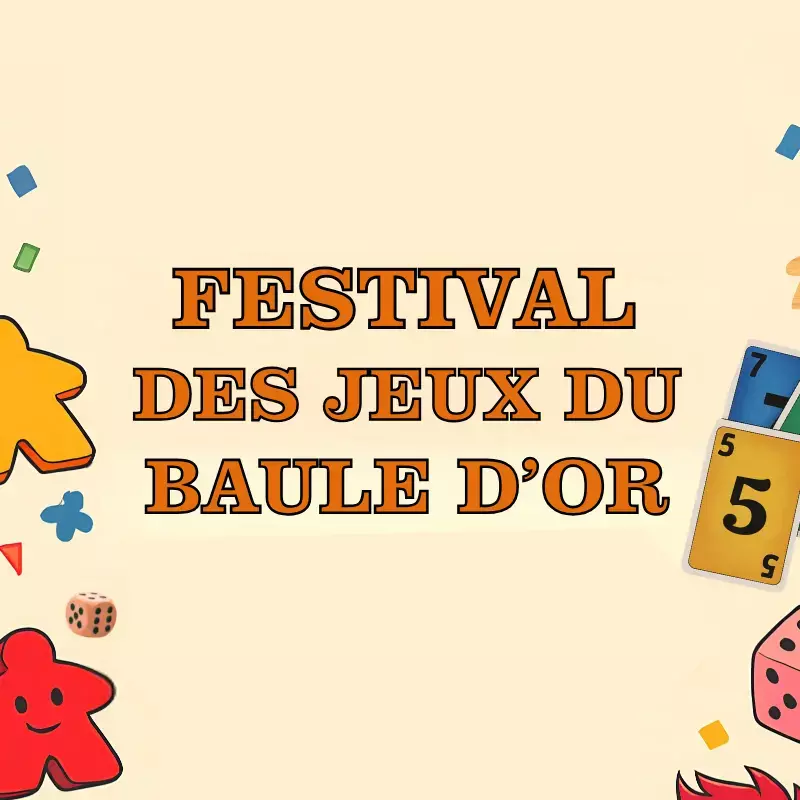 Logo Festival des jeux du Baule d'or 2025