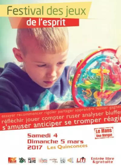 Affiche officielle DJAM, Les heures ludiques 2017