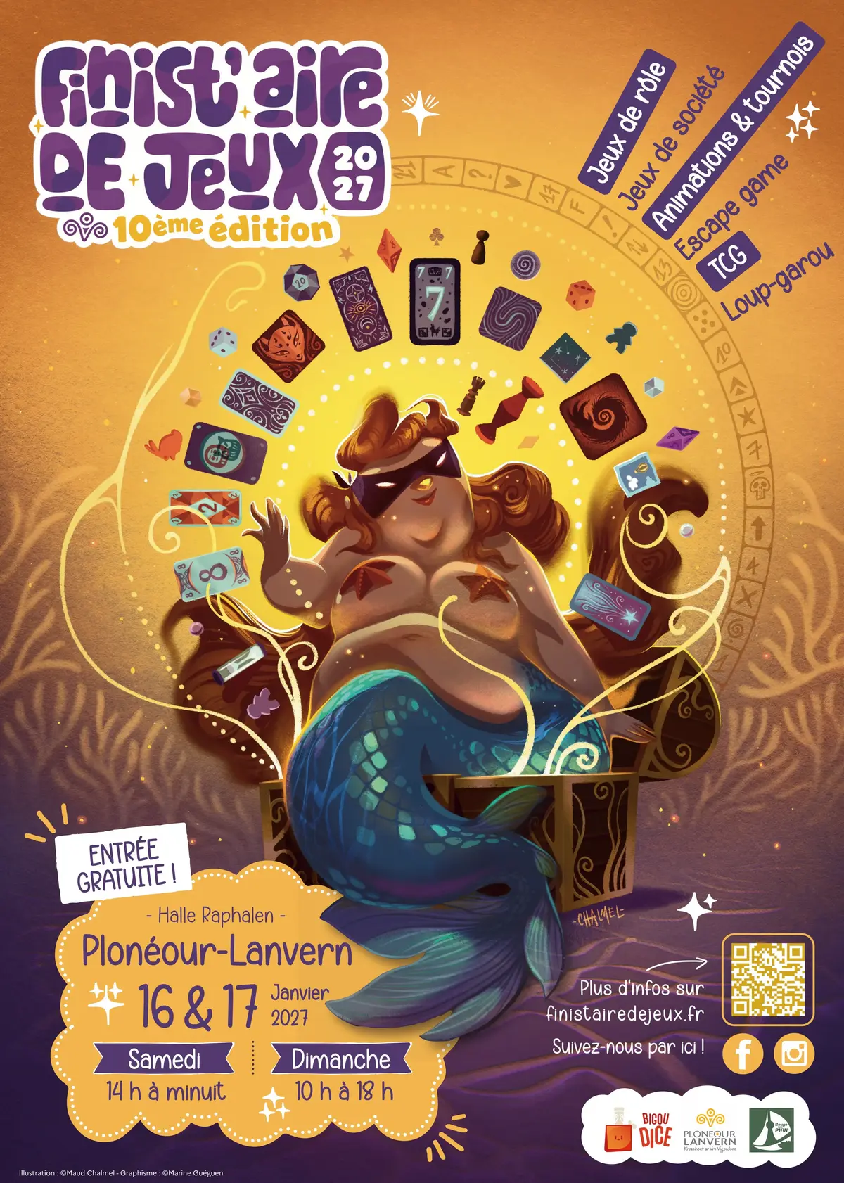 Official poster Finist'aire de jeux 2027