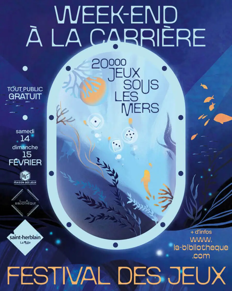 Affiche officielle Festival des Jeux Double6 2026
