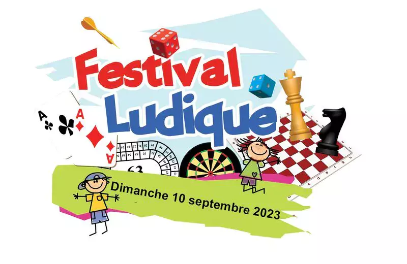 Affiche officielle Festival ludique 2023