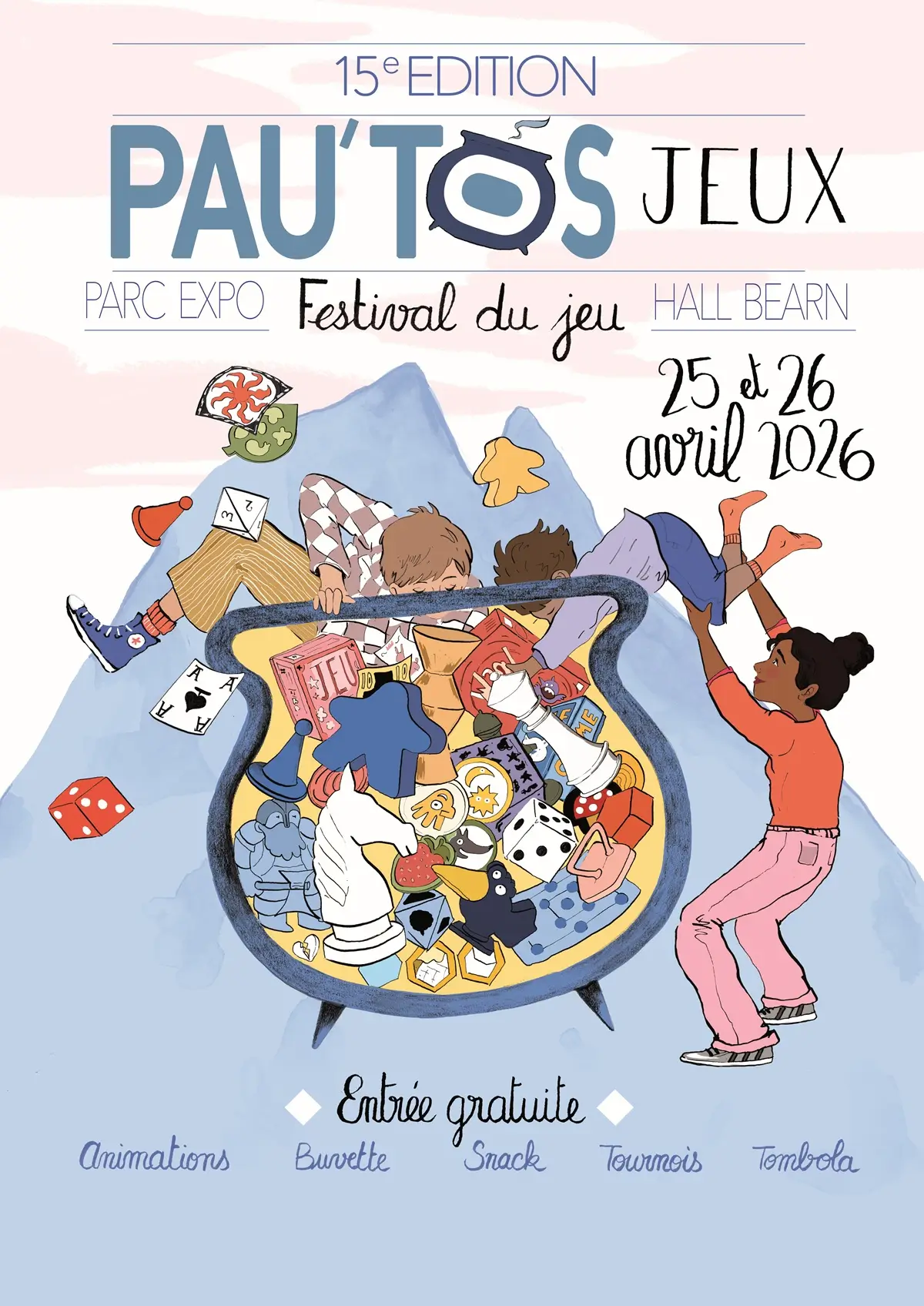 Official poster Pau'tos Jeux 2026