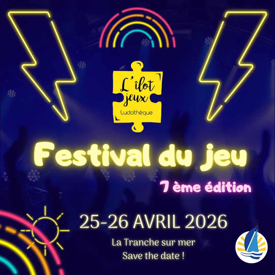 Affiche officielle Festival du jeu 2026