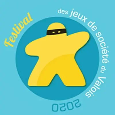 Logo Festival des jeux de sociÃ©tÃ© du Valois 2020
